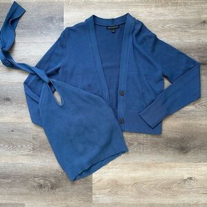 Banana Republic Cardigan Sweater + Halter Top